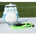 Wesource Cartoon Mini Portable Fan USB Charging Fan with LED Light-Green Frog-Blue Bear - B07G79JQC6